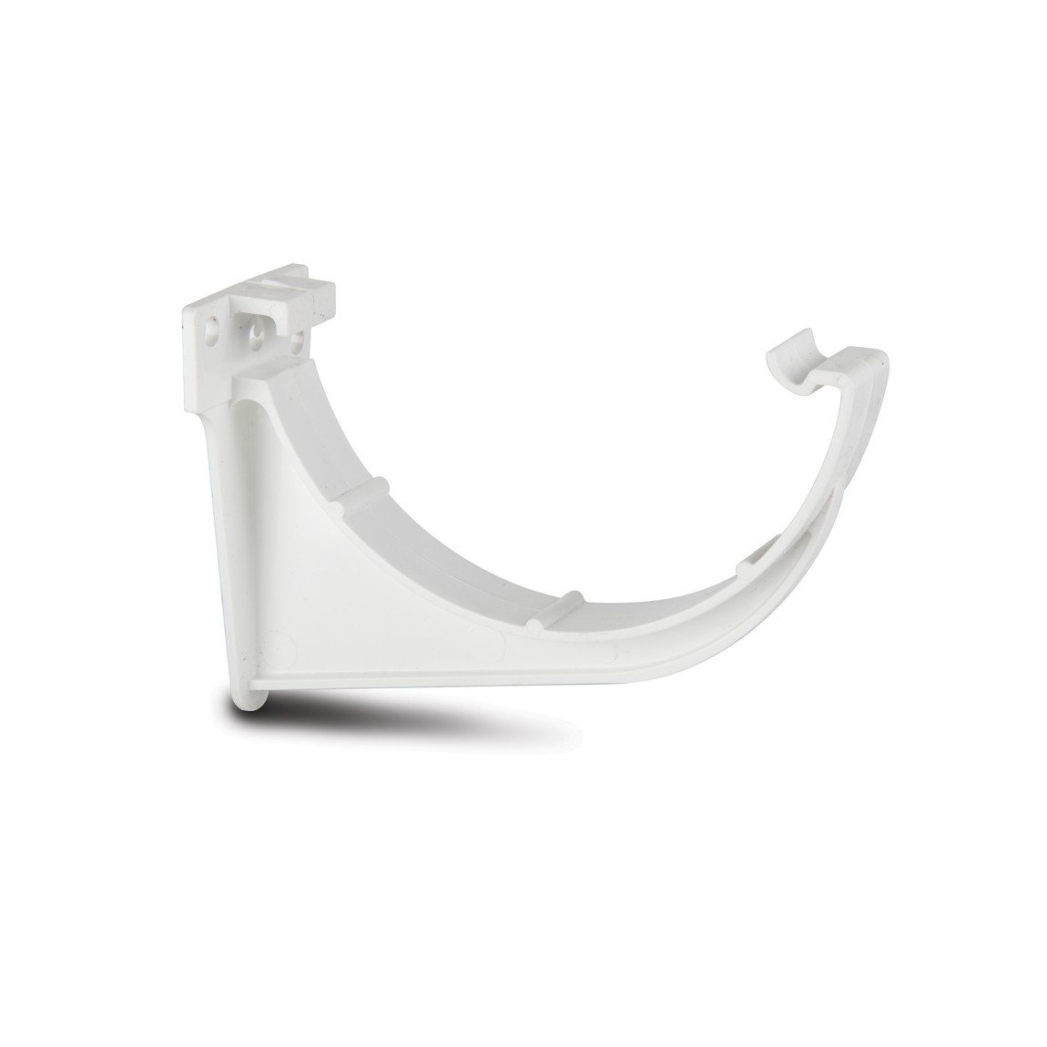 Polypipe 112mm Half Round Fascia Bracket - White - RR109W Price Comparisons | Compare The Build