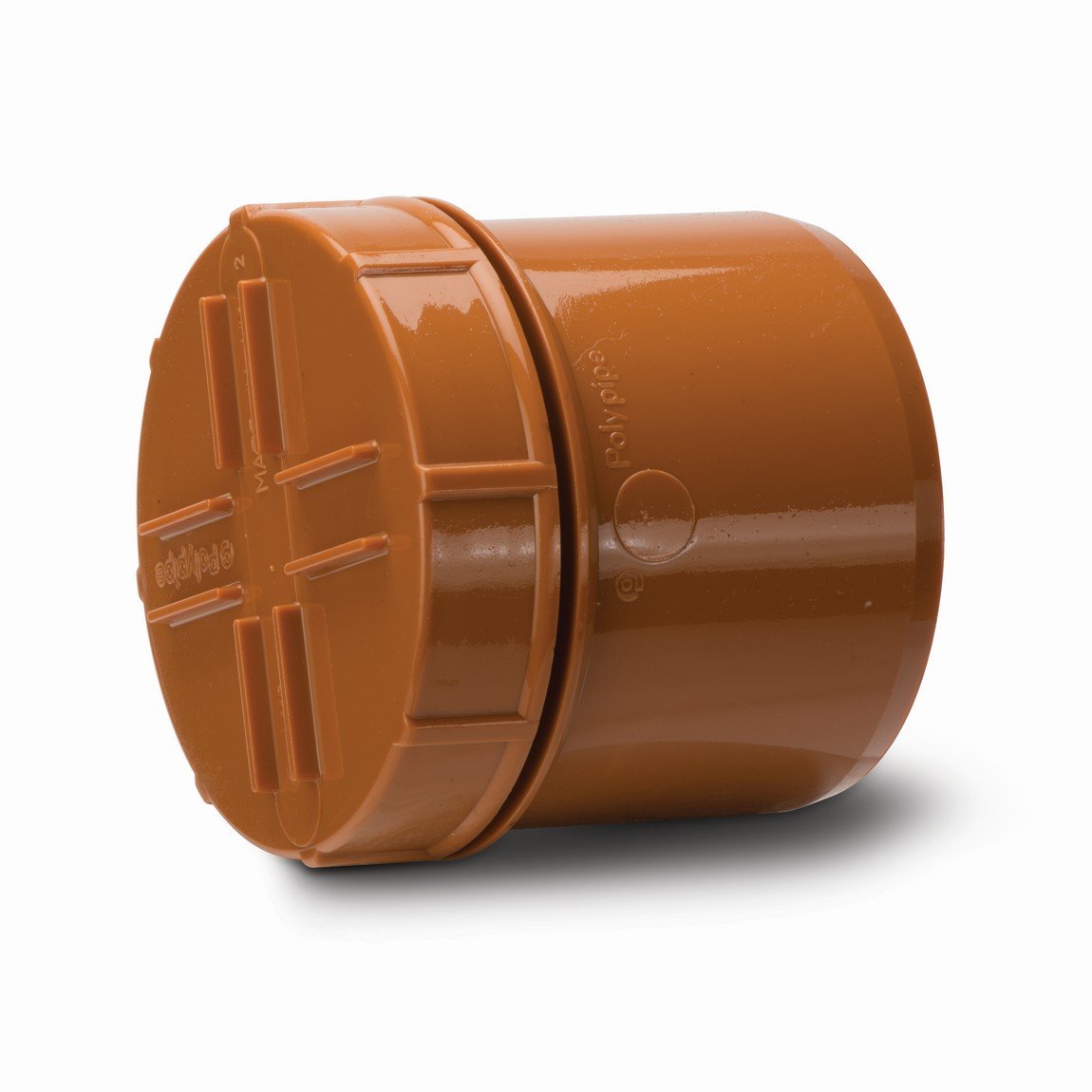 Polypipe 110mm Screwed Access Plug Spigot Tail - Terracotta - USA62 Price Comparisons | Compare The Build