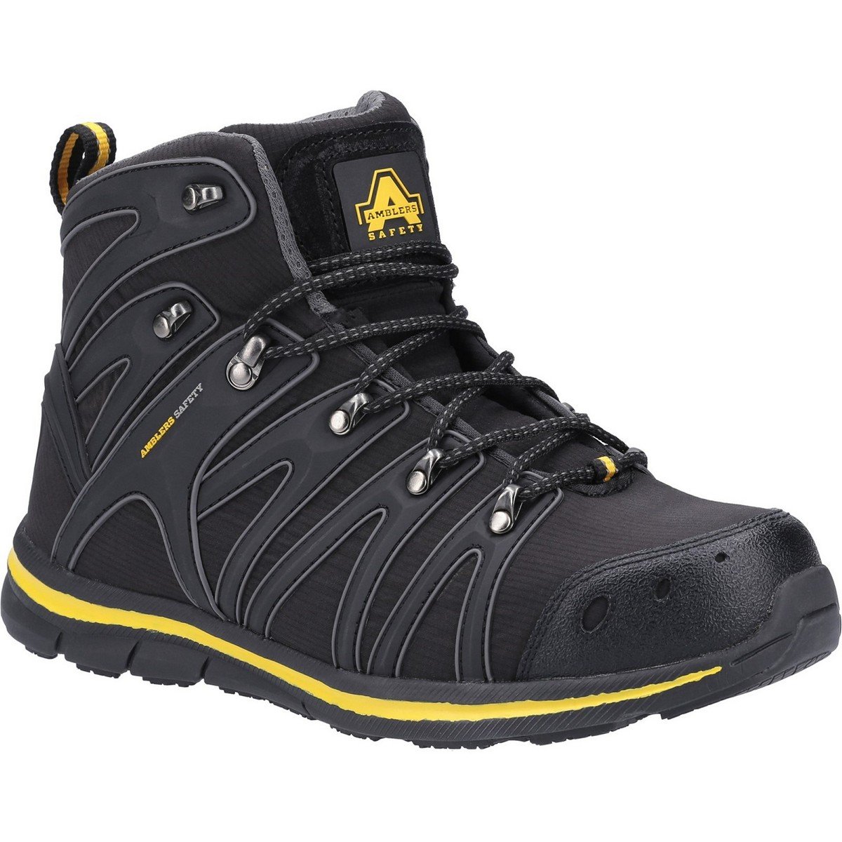 Amblers AS254 Safety Boot - Black - Size 6 Price Comparisons | Compare The Build