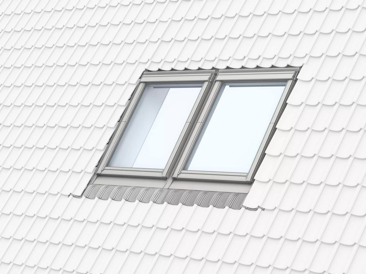 Velux Coupled Tile Flashing (Recessed Installation Height) 660 x 1180mm EKJ FK06 S0021E Price Comparisons | Compare The Build