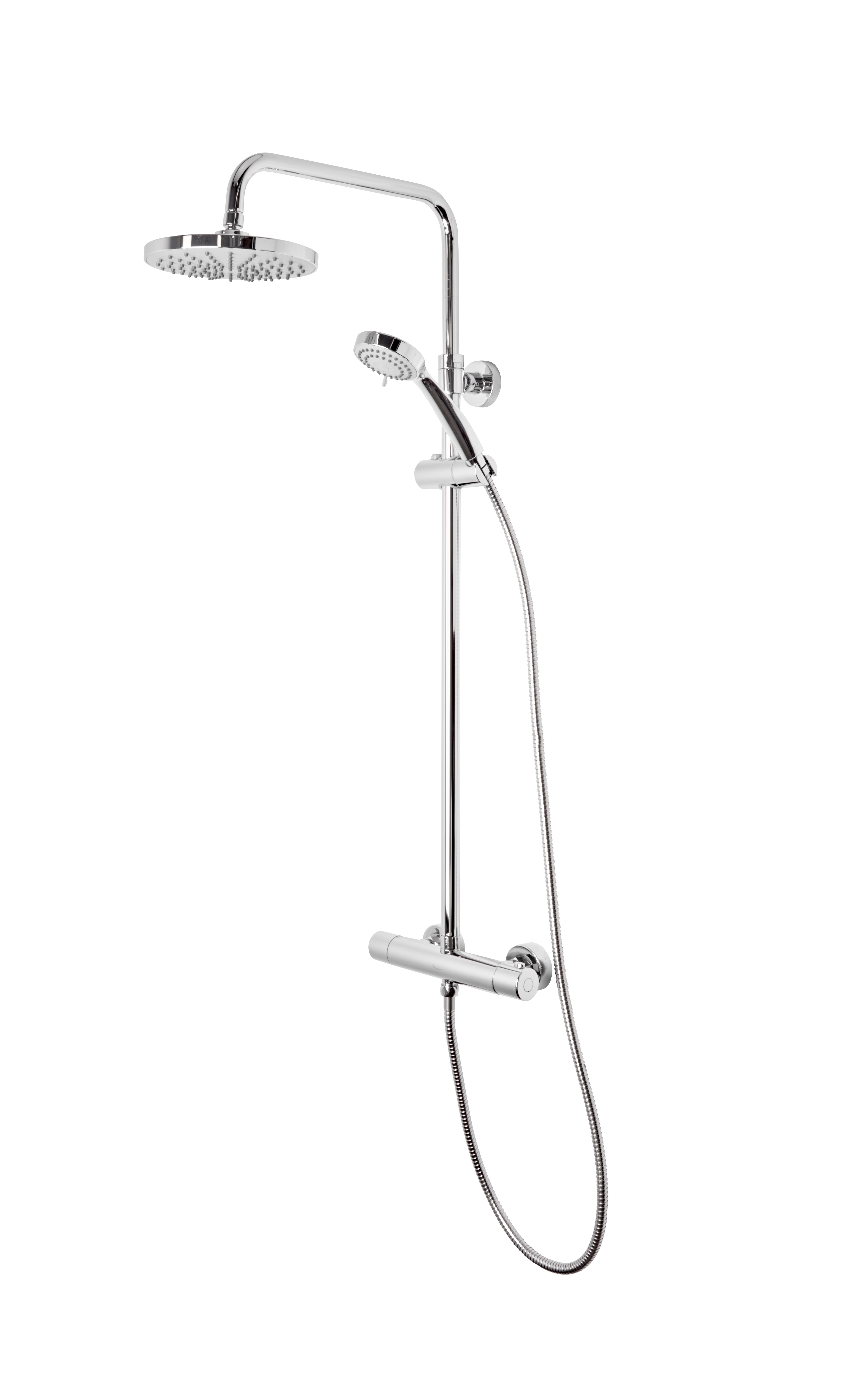 Tavistock Merit Round 2F BV Shower System - Chrome Price Comparisons | Compare The Build