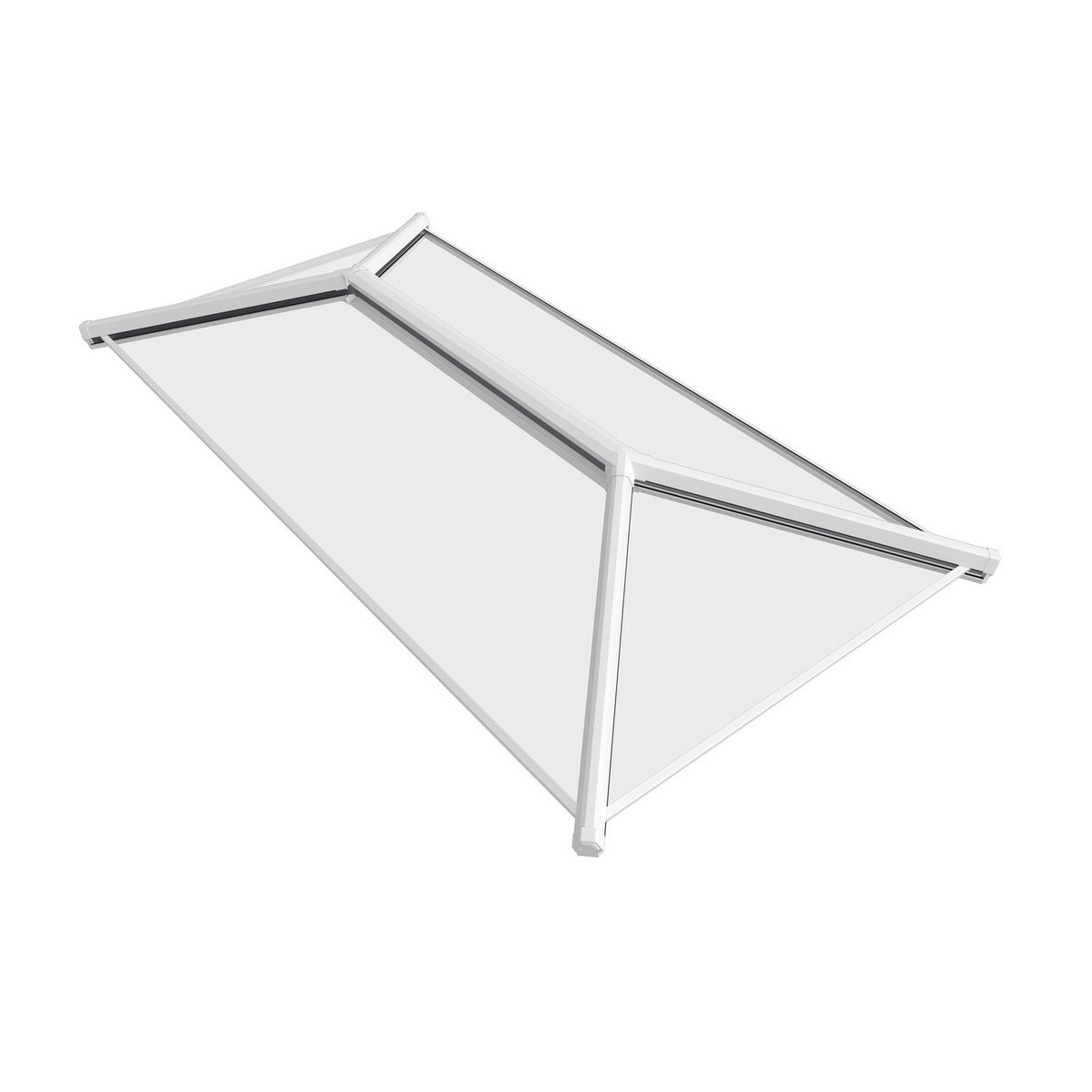 Crystal Aluminium Skylight Roof 1500 x 1000mm White Price Comparisons | Compare The Build