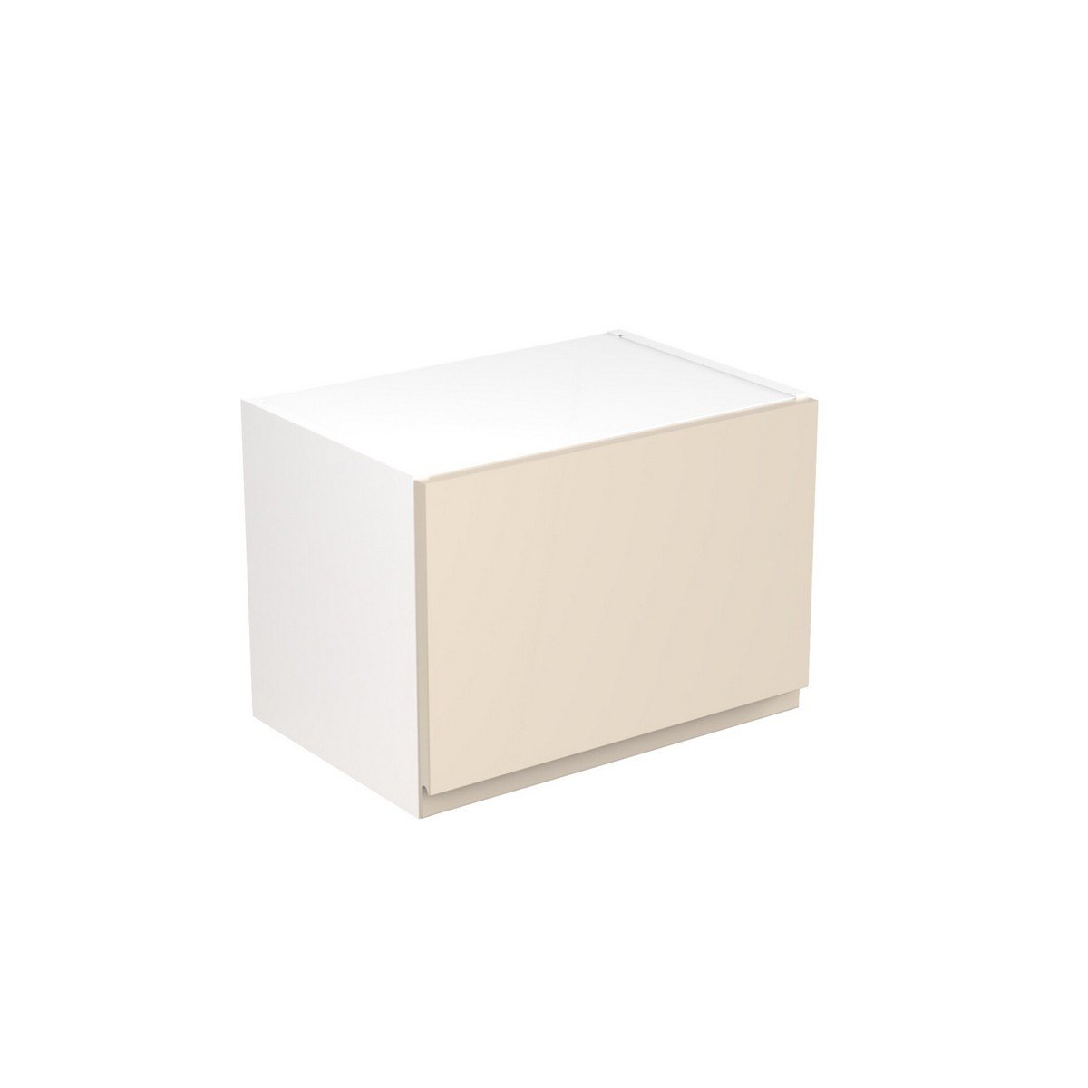 KitchenKit Flatpack J-Pull Bridging Wall Cabinet 500mm - Super Gloss Cashmere Price Comparisons | Compare The Build